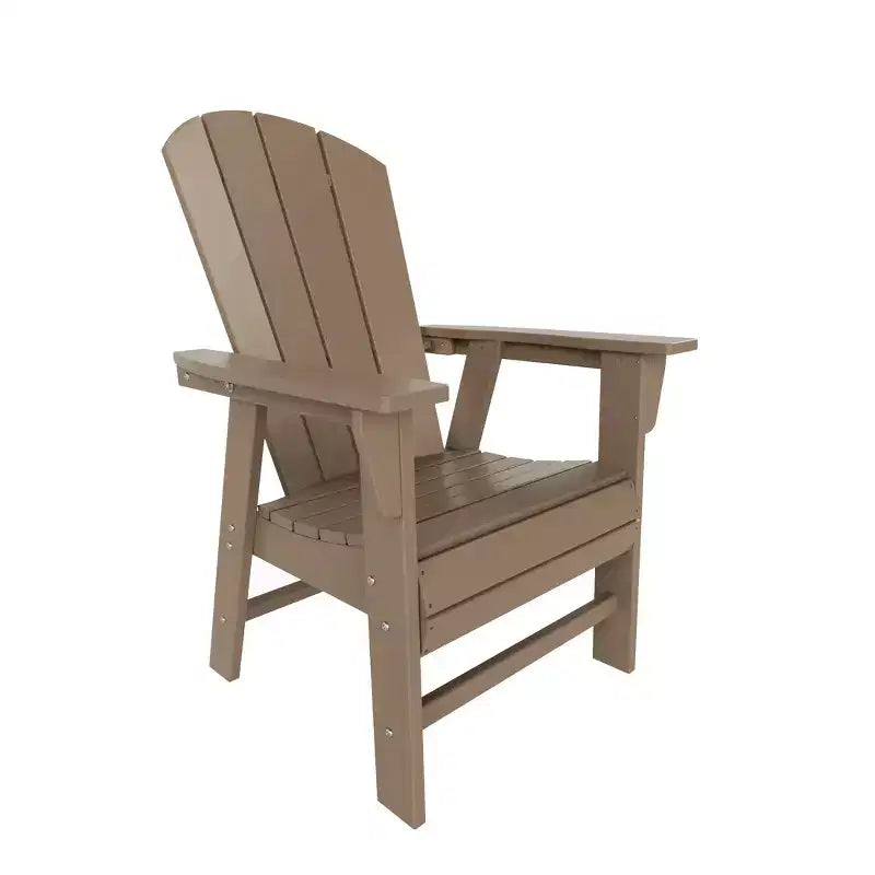 WestinTrends Outdoor Patio Adirondack Dining Chair Weather Resistant
