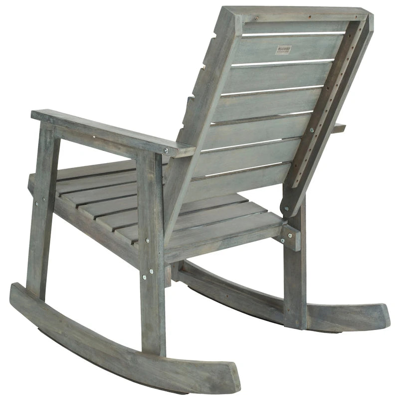 SAFAVIEH Rocking Chair d'extérieur Cheryll – 28 larg. x 37 prof. x 9 haut.