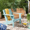 Chaise Adirondack d'extérieur Janiya SAFAVIEH - 76,2 cm L x 71,1 cm P x 81,3 cm H