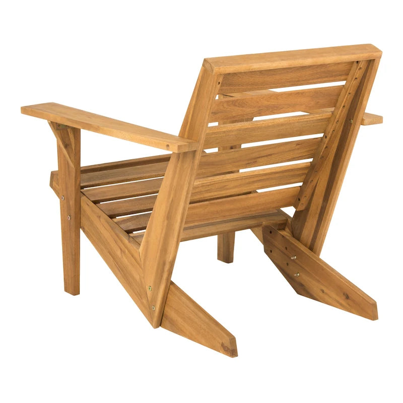 Chaise Adirondack d'extérieur Janiya SAFAVIEH - 76,2 cm L x 71,1 cm P x 81,3 cm H