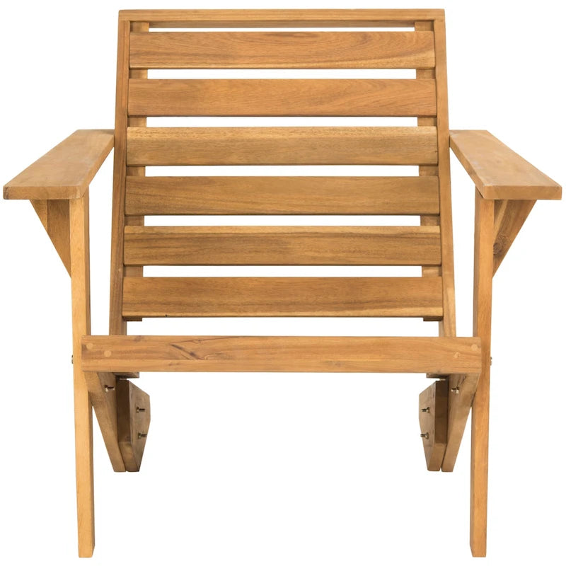 Chaise Adirondack d'extérieur Janiya SAFAVIEH - 76,2 cm L x 71,1 cm P x 81,3 cm H