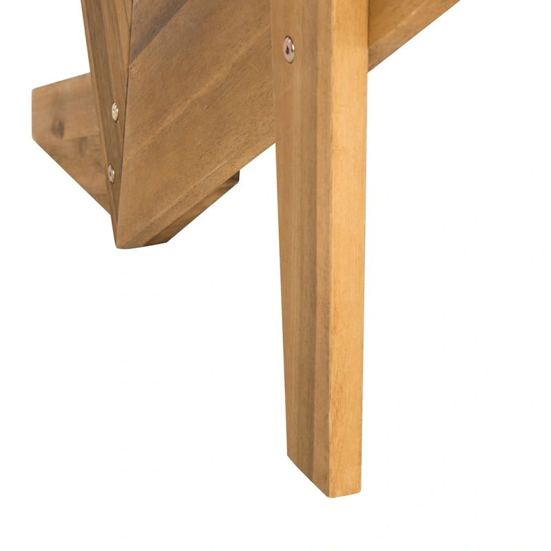 Chaise Adirondack d'extérieur Janiya SAFAVIEH - 76,2 cm L x 71,1 cm P x 81,3 cm H