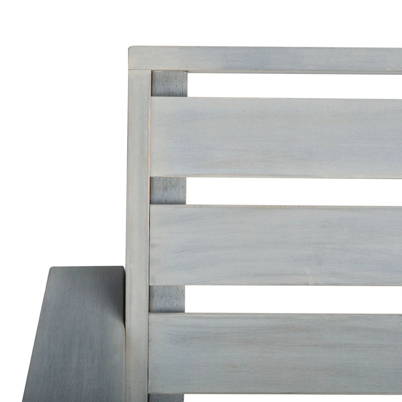 Chaise Adirondack d'extérieur Janiya SAFAVIEH - 76,2 cm L x 71,1 cm P x 81,3 cm H