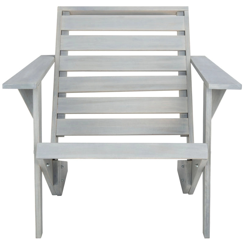 Chaise Adirondack d'extérieur Janiya SAFAVIEH - 76,2 cm L x 71,1 cm P x 81,3 cm H