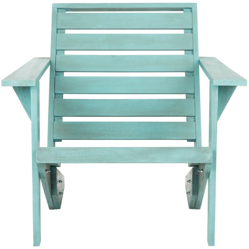 Chaise Adirondack d'extérieur Janiya SAFAVIEH - 76,2 cm L x 71,1 cm P x 81,3 cm H