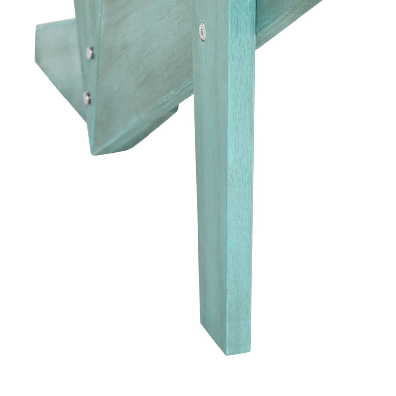 Chaise Adirondack d'extérieur Janiya SAFAVIEH - 76,2 cm L x 71,1 cm P x 81,3 cm H