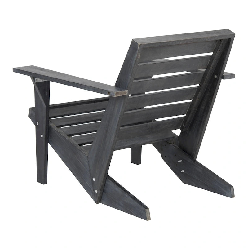 Chaise Adirondack d'extérieur Janiya SAFAVIEH - 76,2 cm L x 71,1 cm P x 81,3 cm H