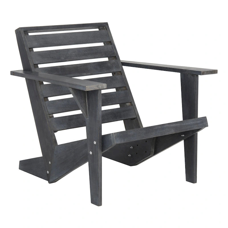 Chaise Adirondack d'extérieur Janiya SAFAVIEH - 76,2 cm L x 71,1 cm P x 81,3 cm H