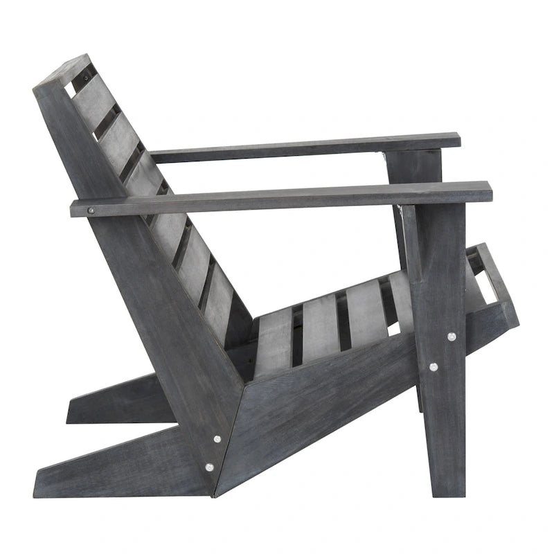 Chaise Adirondack d'extérieur Janiya SAFAVIEH - 76,2 cm L x 71,1 cm P x 81,3 cm H