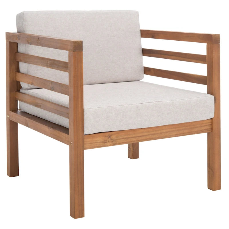 SAFAVIEH Outdoor Samira, ensemble de 4 pièces d'extérieur - 26L x 26P x 49H
