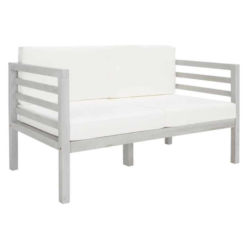 SAFAVIEH Outdoor Samira, ensemble de 4 pièces d'extérieur - 26L x 26P x 49H