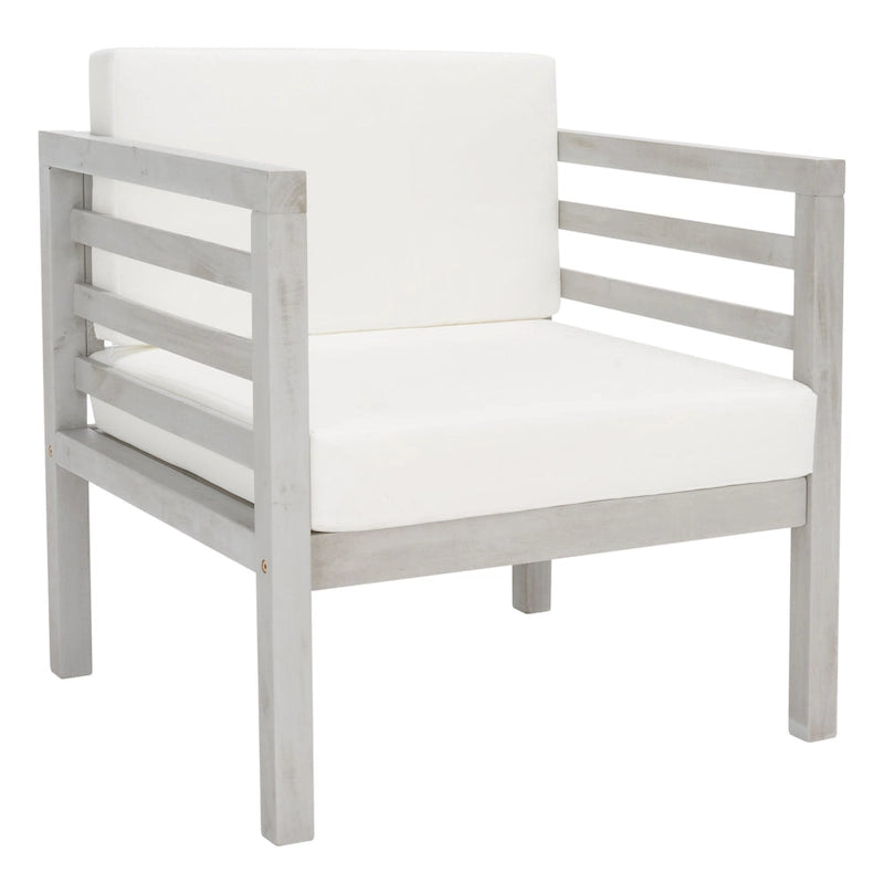 SAFAVIEH Outdoor Samira, ensemble de 4 pièces d'extérieur - 26L x 26P x 49H