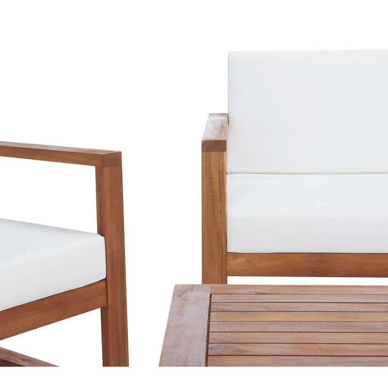 SAFAVIEH Jalynn Ensemble d'extérieur 4 pièces - 31 larg. x 30 prof. x 50 haut.