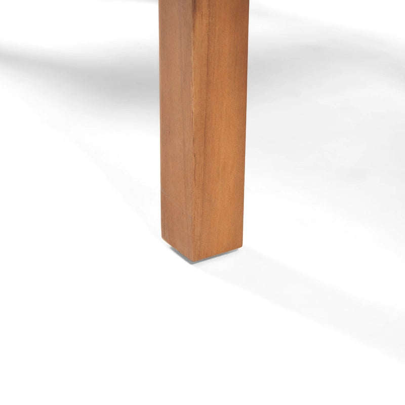 Ensemble de conversation 4 places Temecula en bois d'acacia d'extérieur par Christopher Knight Home