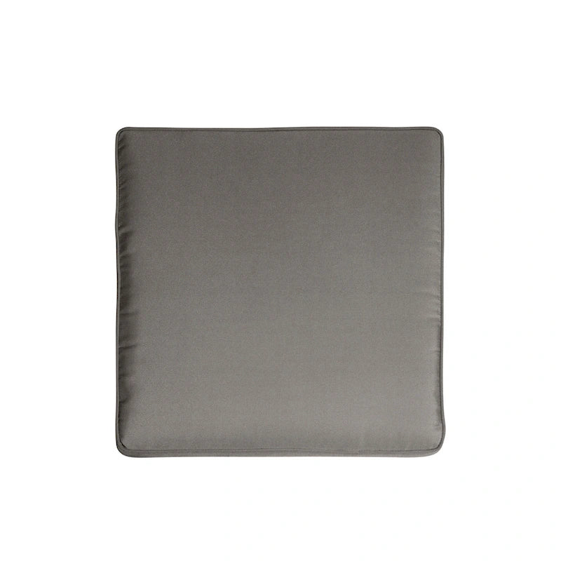 Canapé d'extérieur 3 places en aluminium Cape Coral avec table basse et pouf, par Christopher Knight Home