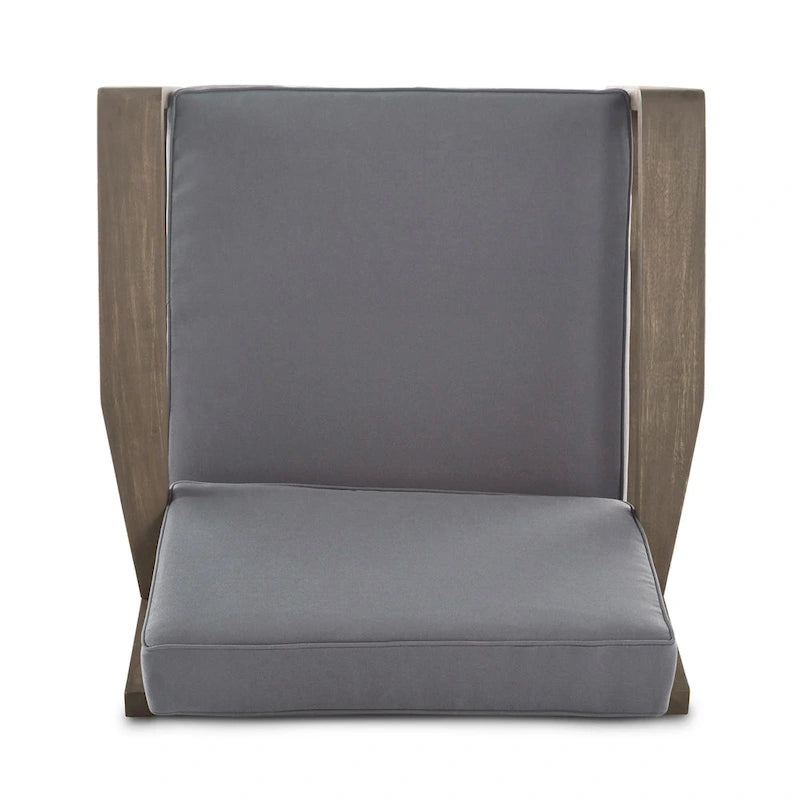 Grenada Acacia Wood Club Chairs (Set of 4) by Christopher Knight Home