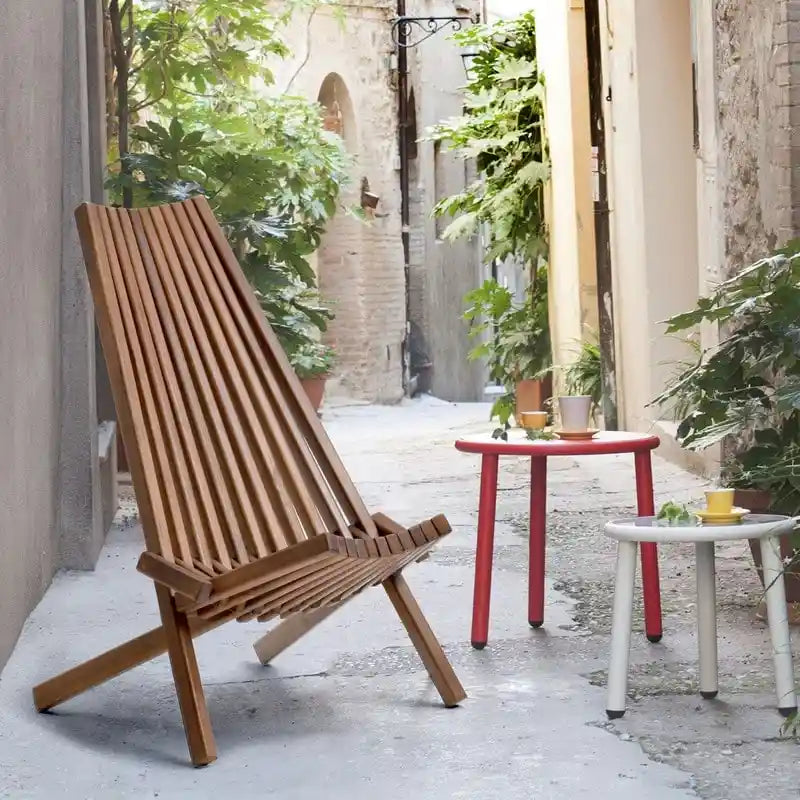 Chaise pliante en bois