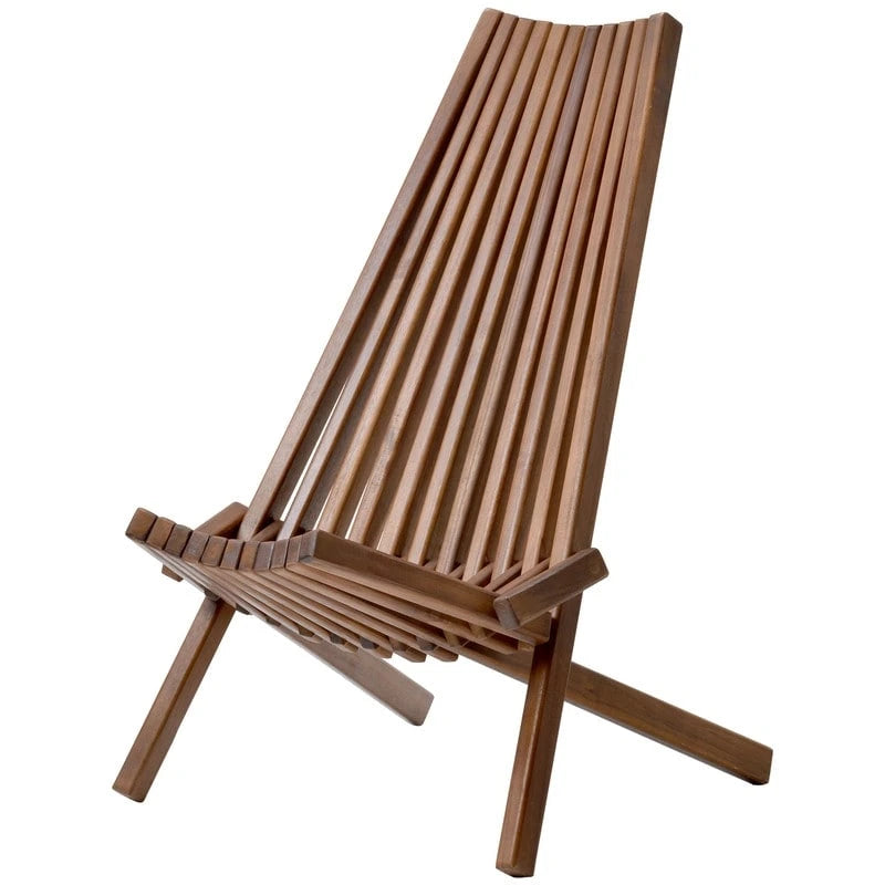 Chaise pliante en bois