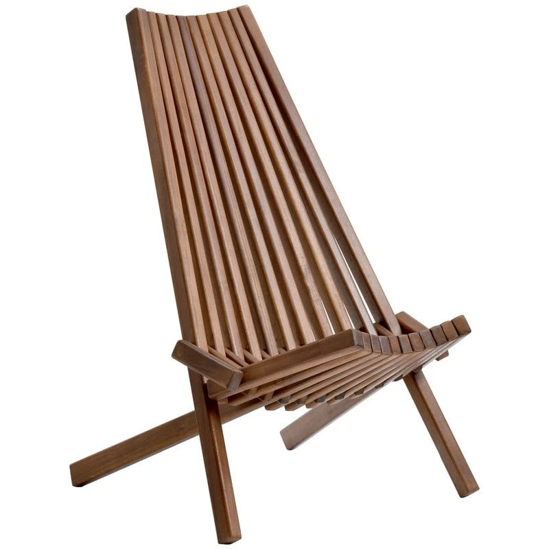 Chaise pliante en bois