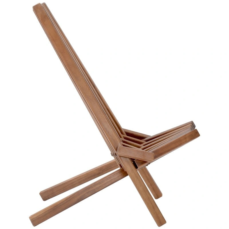 Chaise pliante en bois