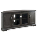 Meuble TV d'angle Leick Home 84386 avec rangement fermé