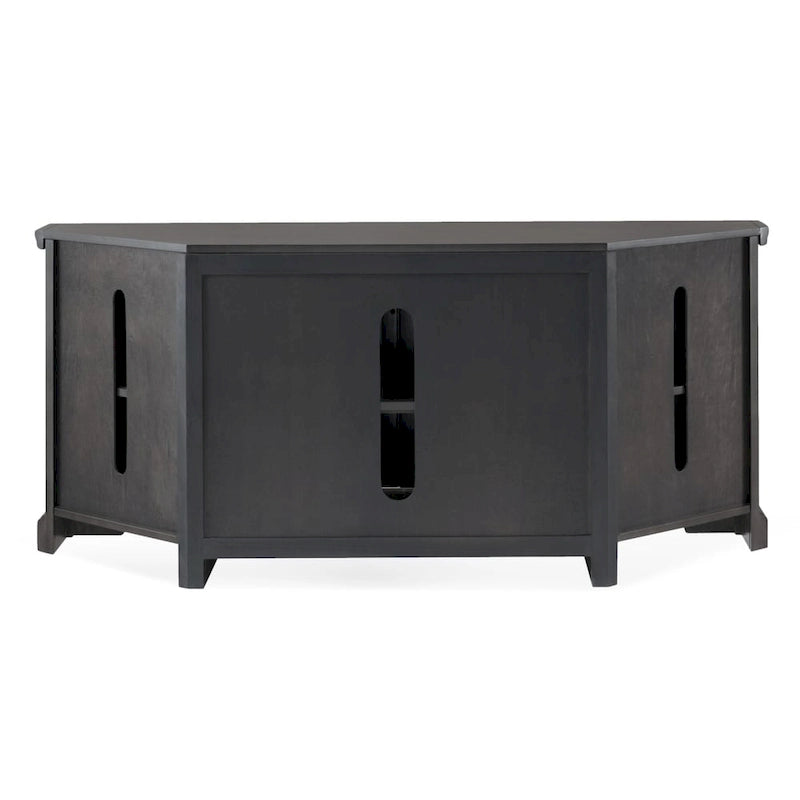 Meuble TV d'angle Leick Home 84386 avec rangement fermé