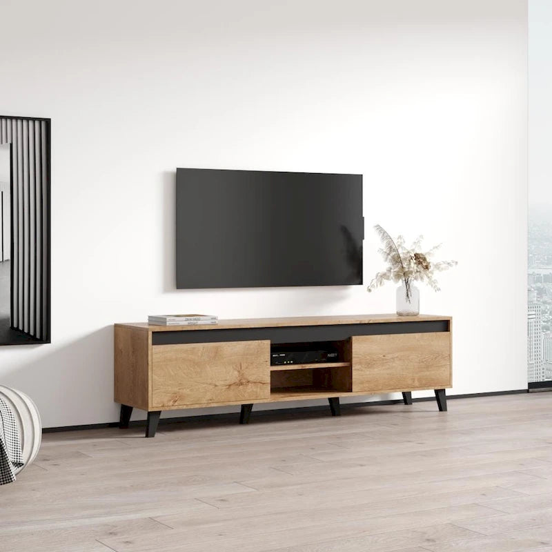 Meuble TV Nord II 67 - 48,5 H x 170 L x 38 P