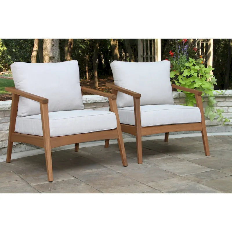 Eilaf 2 pc. Modern Eucalyptus Armchairs