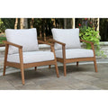 Eilaf 2 pc. Modern Eucalyptus Armchairs