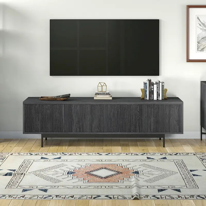 Meuble TV rectangulaire Whitman pour téléviseurs jusqu'à 75" - 70" de large