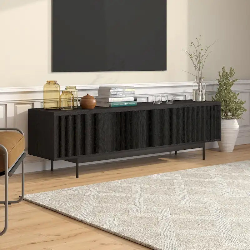 Meuble TV rectangulaire Whitman pour téléviseurs jusqu'à 75" - 70" de large