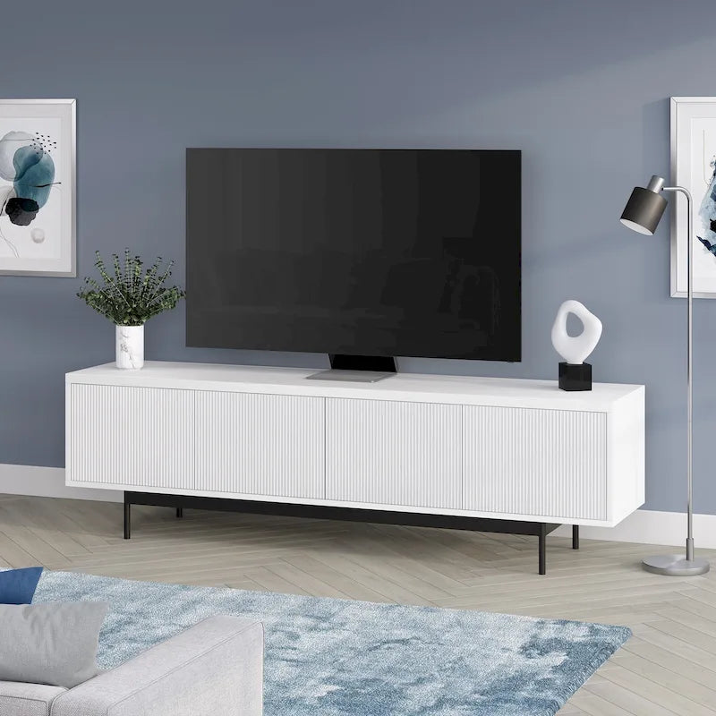 Meuble TV rectangulaire Whitman pour téléviseurs jusqu'à 75" - 70" de large