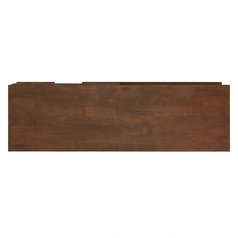 Meuble TV Kieran de style milieu de siècle avec 2 tiroirs en bois par iNSPIRE Q Modern - 59 pouces