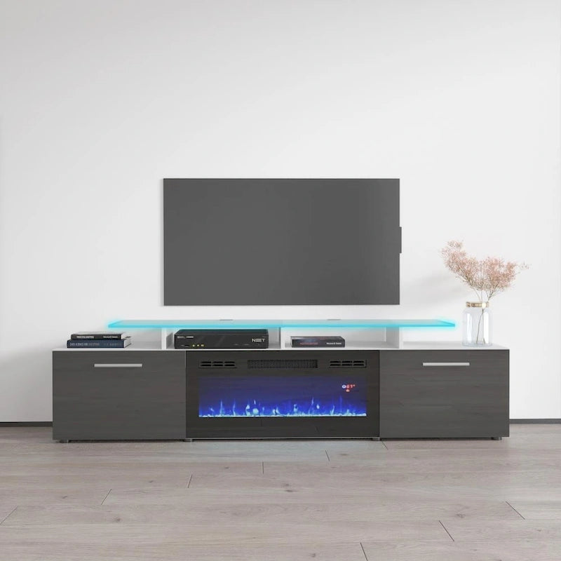 Meuble TV moderne Rova EF Electric Fireplace 75