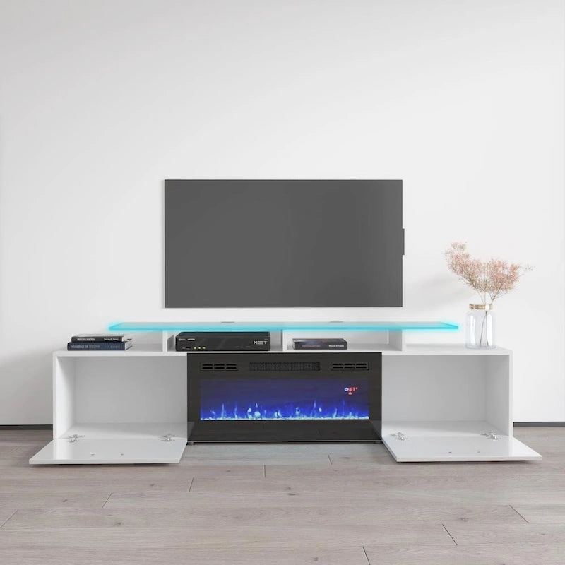 Meuble TV moderne Rova EF Electric Fireplace 75