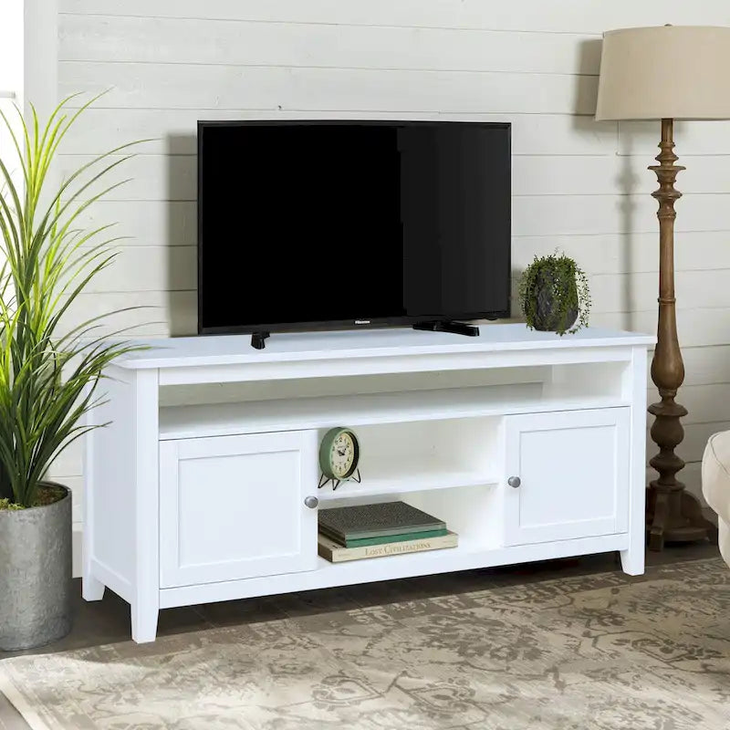 Meuble TV / de divertissement avec 2 portes - 57