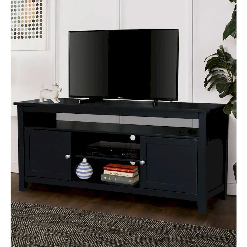 Meuble TV / de divertissement avec 2 portes - 57