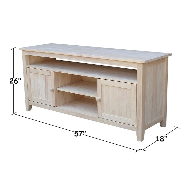 Meuble TV / de divertissement avec 2 portes - 57
