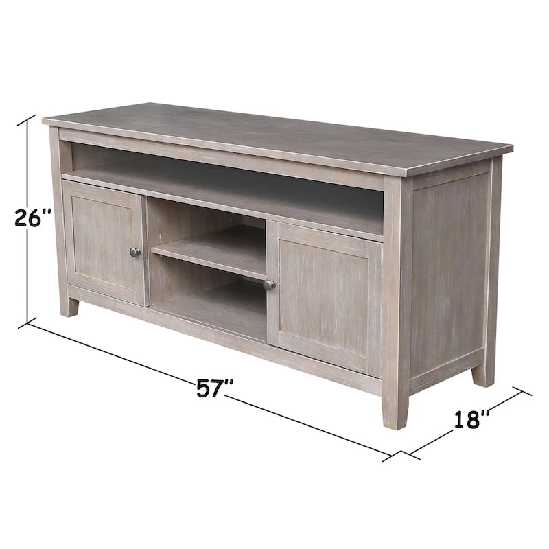 Meuble TV / de divertissement avec 2 portes - 57