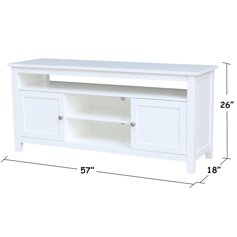Meuble TV / de divertissement avec 2 portes - 57