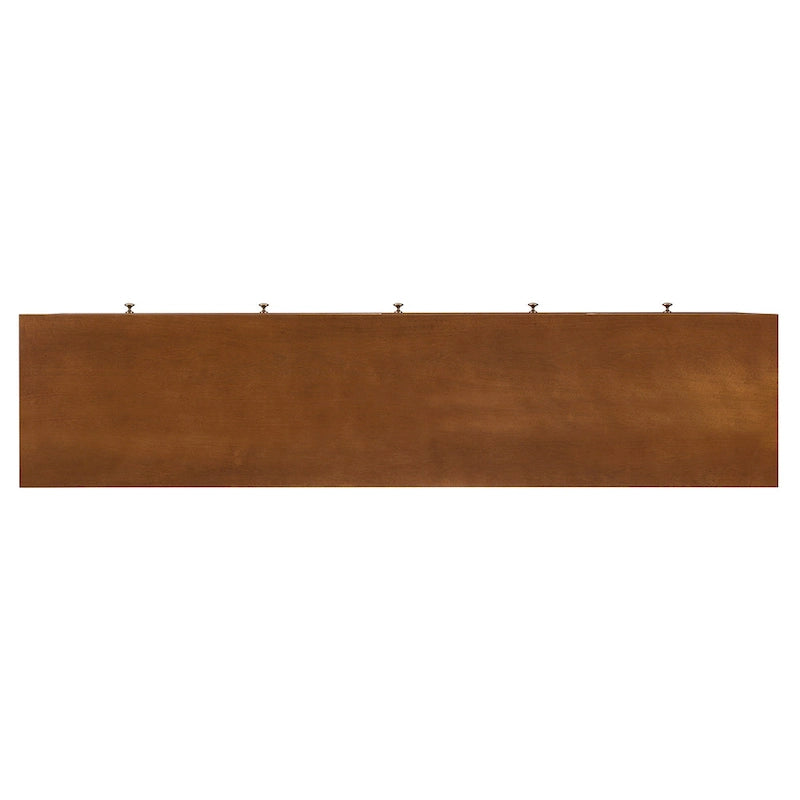 Meuble TV console multimédia SEI Furniture, style moderne du milieu du siècle, pour téléviseurs jusqu'à 68 po