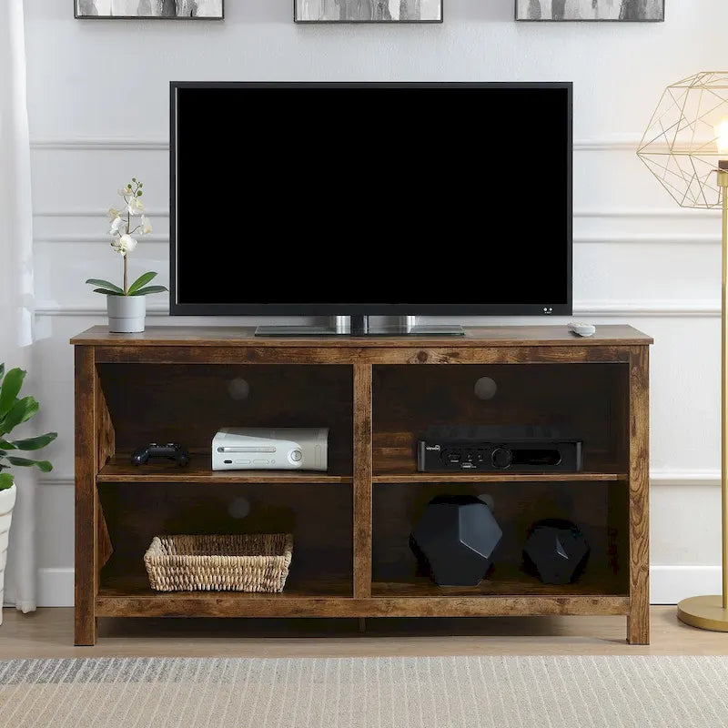 Meuble TV haut Convenience Concepts Montana avec étagères pour téléviseurs jusqu'à 65 pouces