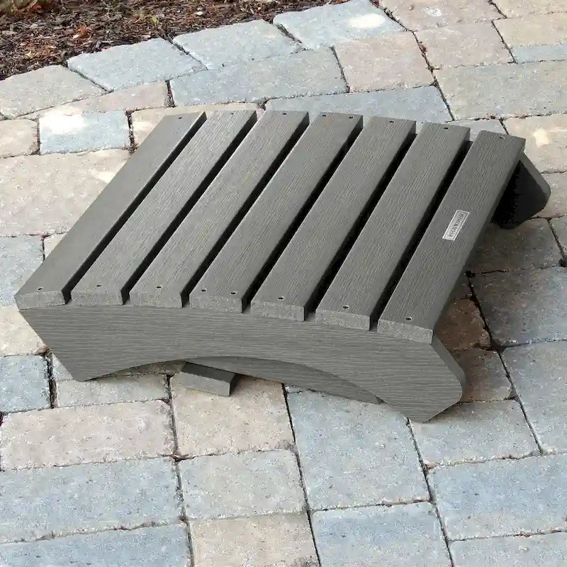 Chaise Adirondack pliante et inclinable HIGHWOOD avec pouf pliant