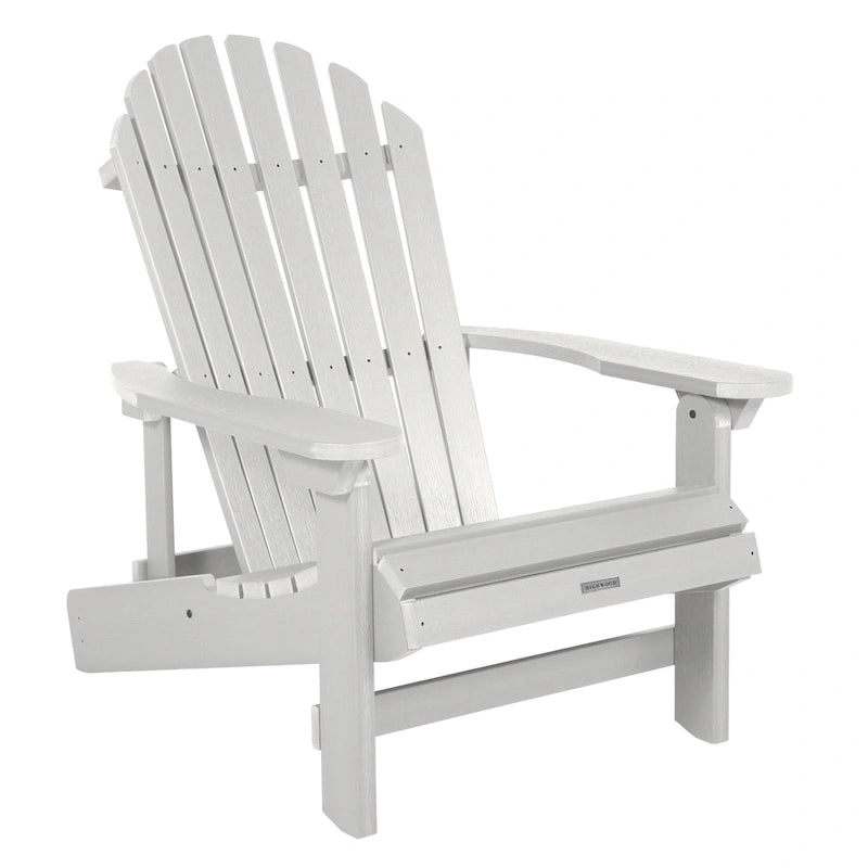 Chaise Adirondack pliante et inclinable HIGHWOOD avec pouf pliant