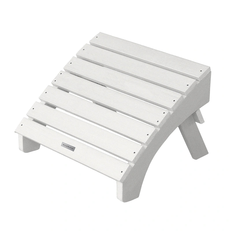 Chaise Adirondack pliante et inclinable HIGHWOOD avec pouf pliant