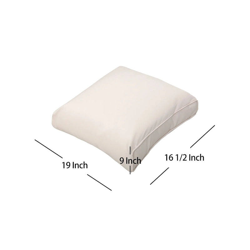 Chaises de jardin larges matelassées Luxton 64 avec table basse