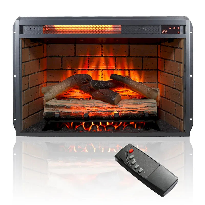 60 in. Electric Fireplace TV Stand Entertainment Center w/Door Sensor