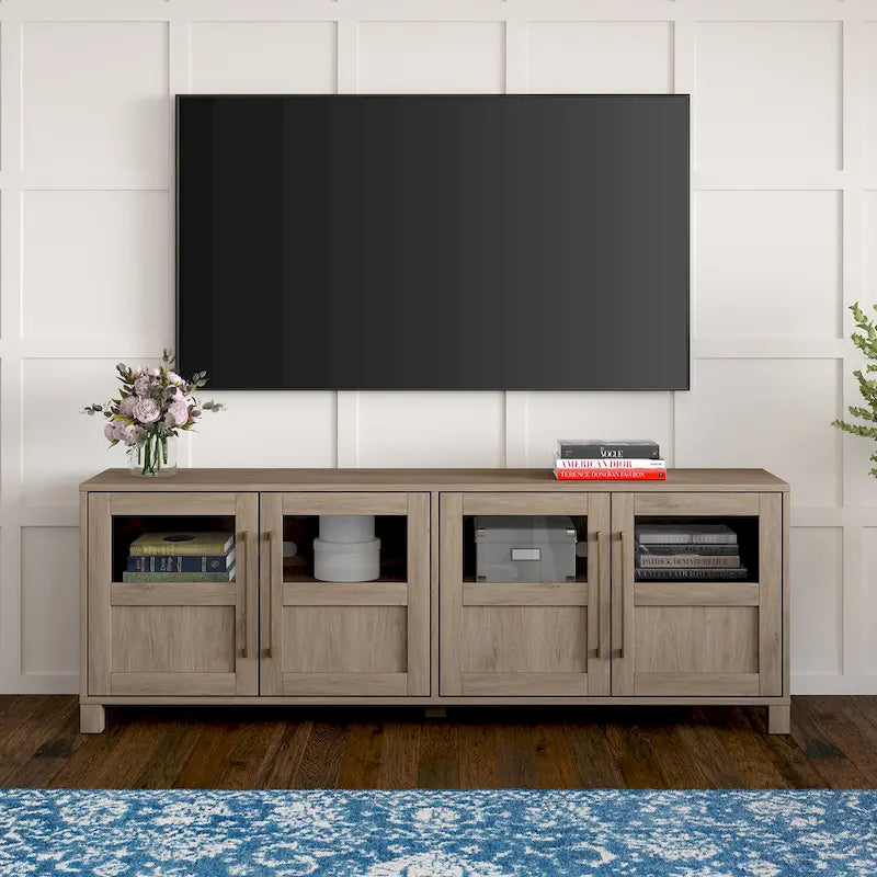 Meuble TV rectangulaire Holbrook pour téléviseurs jusqu'à 75 po