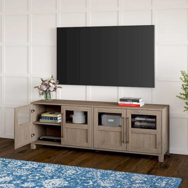 Meuble TV rectangulaire Holbrook pour téléviseurs jusqu'à 75 po