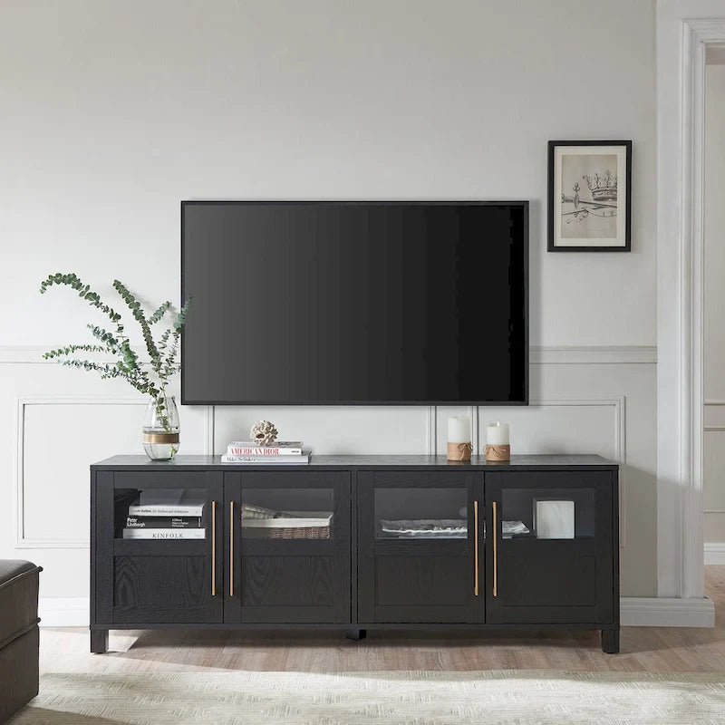 Meuble TV rectangulaire Holbrook pour téléviseurs jusqu'à 75 po